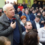 Baćkowice. Spotkanie ministra rolnictwa Jana Krzysztofa Ardanowskiego z rolnikami powiatu opatowskiego / Emilia Sitarska / Radio Kielce