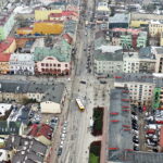 05.02.2019 Kielce. Widok na ulicę Sienkiewicza i Paderewskiego / Jarosław Kubalski / Radio Kielce