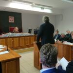 Kielce. Rozprawa pięciu osób, oskarżonych m.in. o przekroczenie uprawnień i korupcję w związku z planami inwestycyjnymi na gruntach gminy Połaniec / Monika Miller / Radio Kielce