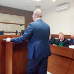 14.02.2019 Kielce. Sąd Okręgowy. Kolejna rozprawa Janusza K., byłego dyrektora Muzeum Wsi Kieleckiej / Monika Miller / Radio Kielce