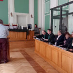 Sąd Okręgowy w Kielcach. Rozprawa byłego starosty opatowskiego Bogusława Włodarczyka, byłej prezes powiatowej spółki „Top Medicus” Joanny Sz. oraz byłego prezesa zarządu spółki „Twoje Zdrowie Lekarze Specjaliści” w Katowicach Jana G. / Monika Miller / Radio Kielce