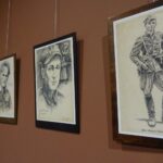 Skarżysko. Wernisaż wystawy "Szkic Niezłomnych w pracach Sylwestra Kiełka" / Anna Głąb / Radio Kielce