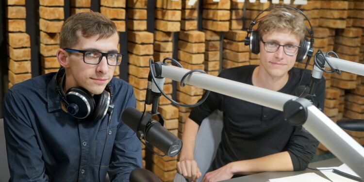 Pokolenie M, od lewej: Michał Kita i Mateusz Kaczmarczyk / Kamil Król / Radio Kielce