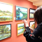 Jędrzejów. Wernisaż wystawy „WIERNA 2018” w Centrum Kultury / Ewa Pociejowska-Gawęda / Radio Kielce