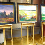 Jędrzejów. Wernisaż wystawy „WIERNA 2018” w Centrum Kultury / Ewa Pociejowska-Gawęda / Radio Kielce