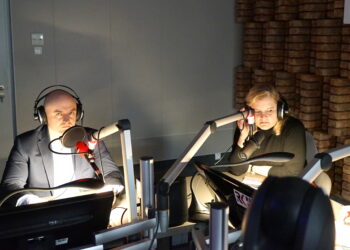 Punkty Widzenia: Historycy: Ewa Kołomańska – Muzeum Wsi Kieleckiej, Rafał Nowak – dyrektor Wzgórza Zamkowego w Kielcach / Karol Żak / Radio Kielce