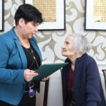 Setne urodziny Marianny Żelasko z Solca-Zdroju. / Marta Gajda / Radio Kielce