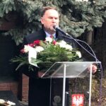 77. rocznica przekształcenia Związku Walki Zbrojnej w Armię Krajową. Na zdjęciu poseł PiS Marek Kwitek / Grażyna Szlęzak-Wójcik / Radio Kielce
