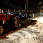 Radlin. Wypadek na drodze krajowej nr 74 / Jarosław Kubalski / Radio Kielce