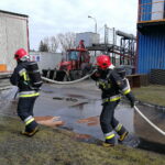 Wyciek wody amoniakalnej / KP PSP Skarżysko-Kamienna