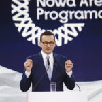 Konwencja PiS w Warszawie. Na zdjęciu premier Mateusz Morawiecki / Jarosław Kubalski / Radio Kielce