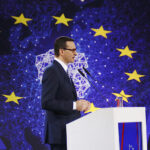 Konwencja PiS w Warszawie. Na zdjęciu premier Mateusz Morawiecki / Jarosław Kubalski / Radio Kielce