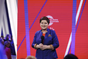 Konwencja PiS w Warszawie. Na zdjęciu wicepremier Beata Szydło / Jarosław Kubalski / Radio Kielce