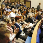 Kielce. Świętokrzyski Urząd Wojewódzki. Wicepremier Beata Szydło uczestniczy w debacie na temat rządowych programów społecznych / Jarosław Kubalski / Radio Kielce