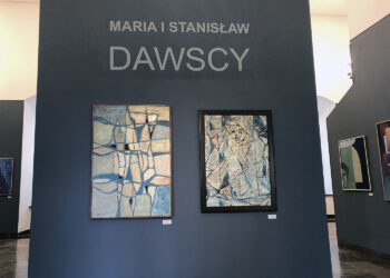 Sandomierz. Wystawa malarstwa Marii i Stanisława Dawskich w Muzeum Okręgowym / Grażyna Szlęzak-Wójcik / Radio Kielce