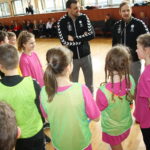 06.02.2019 Kielce. SP nr 32. Zawodnicy VIVE: Michał Jurecki i Mateusz Jachlewski prowadzili warsztaty dla nauczycieli wychowania fizycznego / Martyna Głębocka / ŚCDN