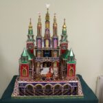 Szaniec. Pokonkursowa wystawa Szopek Krakowskich w Wiejskim Domu Kultury / Marta Gajda / Radio Kielce