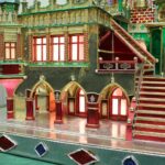 Szaniec. Pokonkursowa wystawa Szopek Krakowskich w Wiejskim Domu Kultury / Marta Gajda / Radio Kielce