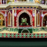 Szaniec. Pokonkursowa wystawa Szopek Krakowskich w Wiejskim Domu Kultury / Marta Gajda / Radio Kielce