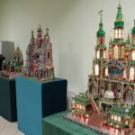 Szaniec. Pokonkursowa wystawa Szopek Krakowskich w Wiejskim Domu Kultury / Marta Gajda / Radio Kielce