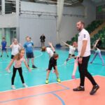 Pińczów. Inauguracja szkółki Champions Handball Academy. Grzegorz Tkaczyk / Marta Gajda / Radio Kielce
