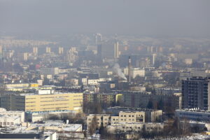 27.01.2017 Kielce. Widok na miasto. Powietrze. Smog. / Jarosław Kubalski / Radio Kielce