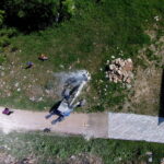 25.05.2018 Kielce. Ogród botaniczny. Prowadzone są odwierty, aby sprawdzić przestrzenie podziemne / Jarosław Kubalski / Radio Kielce