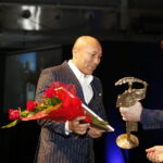 01.02.2019 Kielce. 67. Plebiscyt Świętokrzyskie Gwiazdy Sportu 2018. Gala finałowa. 1 trener regionu  - Talant Dujszebajew / Jarosław Kubalski / Radio Kielce