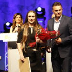 01.02.2019 Kielce. 67. Plebiscyt Świętokrzyskie Gwiazdy Sportu 2018. Gala finałowa. Miejsce 9 – Magdalena Skowrońska / Jarosław Kubalski / Radio Kielce