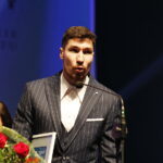 01.02.2019 Kielce. 67. Plebiscyt Świętokrzyskie Gwiazdy Sportu 2018. Gala finałowa. Miejsce 8 – Alex Dujszebajew / Jarosław Kubalski / Radio Kielce