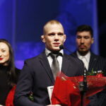 01.02.2019 Kielce. 67. Plebiscyt Świętokrzyskie Gwiazdy Sportu 2018. Gala finałowa. Miejsce 7 - Mateusz Garbacz / Jarosław Kubalski / Radio Kielce