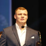 01.02.2019 Kielce. 67. Plebiscyt Świętokrzyskie Gwiazdy Sportu 2018. Gala finałowa. Miejsce 5 – Daniel Adamiec / Jarosław Kubalski / Radio Kielce