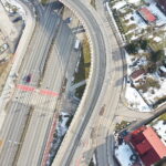 05.02.2019 Kielce. Wiadukt ulicy Piekoszowskiej nad ulicą Grunwaldzką / Jarosław Kubalski / Radio Kielce