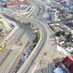 05.02.2019 Kielce. Wiadukt ulicy Piekoszowskiej nad ulicą Grunwaldzką / Jarosław Kubalski / Radio Kielce