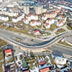 05.02.2019 Kielce. Wiadukt ulicy Piekoszowskiej nad ulicą Grunwaldzką / Jarosław Kubalski / Radio Kielce