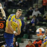 05.02.2019 Kielce. Piłka ręczna PGNiG Superliga. Mecz PGE Vive Kielce - Zagłębie Lubin. Uładzisłau Kulesz / Jarosław Kubalski / Radio Kielce