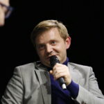 05.02.2019 Kielce. DŚT. Aktor Rafał Zawierucha spotkał się z mieszkańcami. Spotkanie poprowadził Jarosław Bukowski / Jarosław Kubalski / Radio Kielce