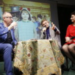 05.02.2019 Kielce. DŚT. Aktor Rafał Zawierucha spotkał się z mieszkańcami. Spotkanie poprowadził Jarosław Bukowski. Z prawej siostra aktora Edyta Zawierucha / Jarosław Kubalski / Radio Kielce