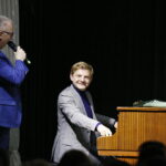 05.02.2019 Kielce. DŚT. Aktor Rafał Zawierucha spotkał się z mieszkańcami. Spotkanie poprowadził Jarosław Bukowski / Jarosław Kubalski / Radio Kielce