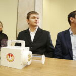 06.02.2019 Kielce. PŚk. Konferencja na temat konkursu „Student-Wynalazca” / Jarosław Kubalski / Radio Kielce