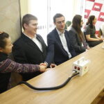 06.02.2019 Kielce. PŚk. Konferencja na temat konkursu „Student-Wynalazca” / Jarosław Kubalski / Radio Kielce