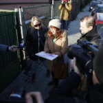 07.02.2019 Kielce. Mieszkańcy ulicy Nowej protestują przeciwko planom pierwszej budowy w trybie specustawy mieszkaniowej / Jarosław Kubalski / Radio Kielce