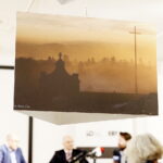 08.02.2019 Kielce. OMPiO. Konferencja na temat nowego cyklu wystaw fotografii. Pierwsza autorstwa Roberta Lubczyńskiego i Sławomira Mazura / Jarosław Kubalski / Radio Kielce