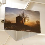 08.02.2019 Kielce. OMPiO. Konferencja na temat nowego cyklu wystaw fotografii. Pierwsza autorstwa Roberta Lubczyńskiego i Sławomira Mazura / Jarosław Kubalski / Radio Kielce