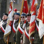 10.02.2019 Kielce. Skwer Żeromskiego. Uroczystości pod Pomnikiem Armii Krajowej w 77. rocznicę przemianowania Związku Walki Zbrojnej w Armię Krajową / Jarosław Kubalski / Radio Kielce