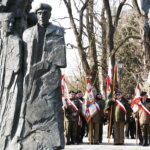 10.02.2019 Kielce. Skwer Żeromskiego. Uroczystości pod Pomnikiem Armii Krajowej w 77. rocznicę przemianowania Związku Walki Zbrojnej w Armię Krajową / Jarosław Kubalski / Radio Kielce