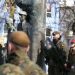 10.02.2019 Kielce. Skwer Żeromskiego. Uroczystości pod Pomnikiem Armii Krajowej w 77. rocznicę przemianowania Związku Walki Zbrojnej w Armię Krajową / Jarosław Kubalski / Radio Kielce