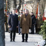 10.02.2019 Kielce. Skwer Żeromskiego. Uroczystości pod Pomnikiem Armii Krajowej w 77. rocznicę przemianowania Związku Walki Zbrojnej w Armię Krajową / Jarosław Kubalski / Radio Kielce