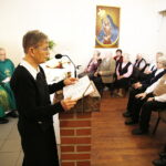 10.02.2019 Piekoszów. Diecezjalne obchody Światowego Dnia Chorego rozpoczęła msza w Domu Dla Niepełnosprawnych / Jarosław Kubalski / Radio Kielce