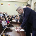 11.02.2019 Kielce. Przedstawiciele organizacji pozarządowych spotkali się z prezydentem miasta. Prezydent Bogdan Wenta / Jarosław Kubalski / Radio Kielce